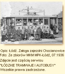 Zajezdnia Chocianowice 1939 r.